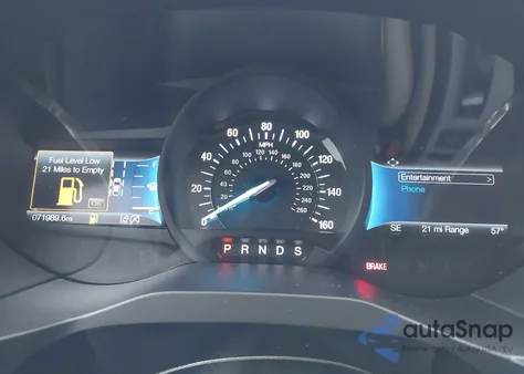 2021 Ford Edge Titanium z USA, uszkodzony, nr VIN 2FMPK4K9XMBA53607